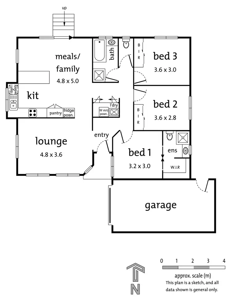 Floorplan of Homely unit listing, 2/15 Knaith Road, Ringwood East VIC 3135