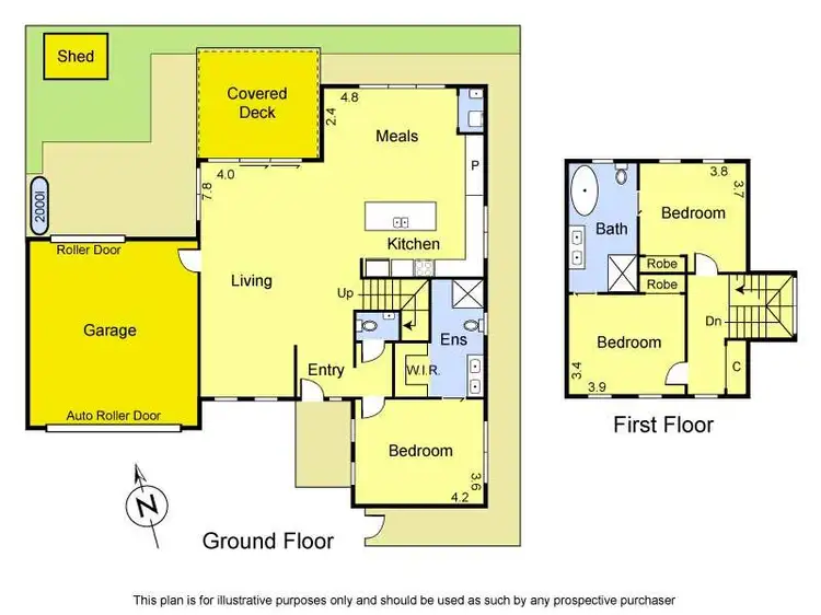 Floorplan of Homely townhouse listing, 2/9 Sydney Street, Macleod VIC 3085