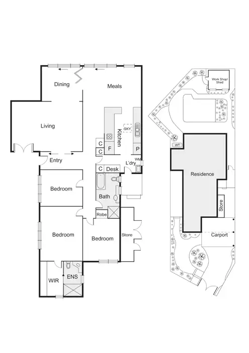 Floorplan of Homely house listing, 6 Ray Street, Beaumaris VIC 3193