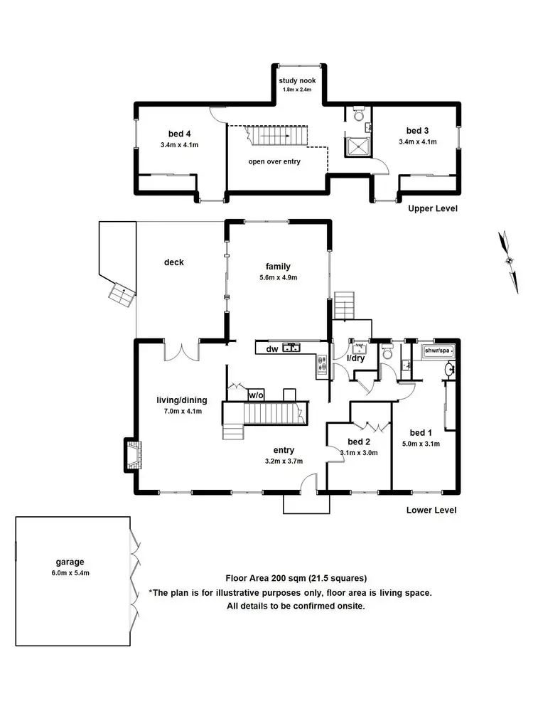 Floorplan of Homely house listing, 48 Bartley Road, Belgrave Heights VIC 3160