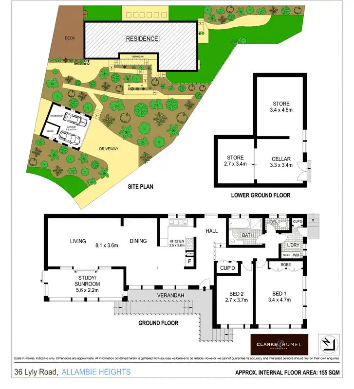 Floorplan of Homely house listing, 36 Lyly Road, Allambie Heights NSW 2100