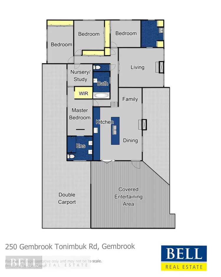 Floorplan of Homely house listing, 250 Gembrook Tonimbuk Road, Gembrook VIC 3783