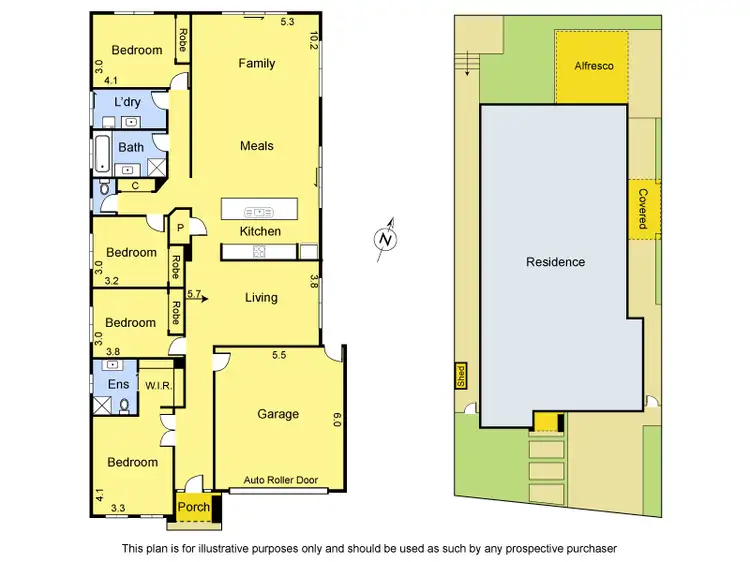 Floorplan of Homely house listing, 8 Kerrabee Drive, Mernda VIC 3754