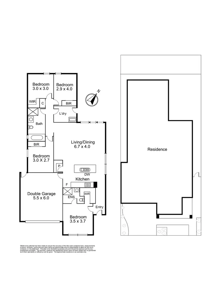 Floorplan of Homely house listing, 154 Everard Road, Mernda VIC 3754