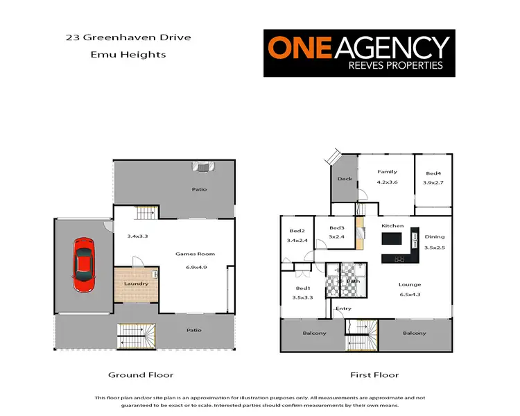 Floorplan of Homely house listing, 23 Greenhaven Drive, Emu Heights NSW 2750
