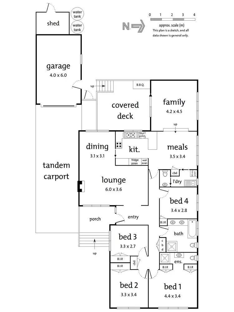 Floorplan of Homely house listing, 42 Eden Avenue, Heathmont VIC 3135