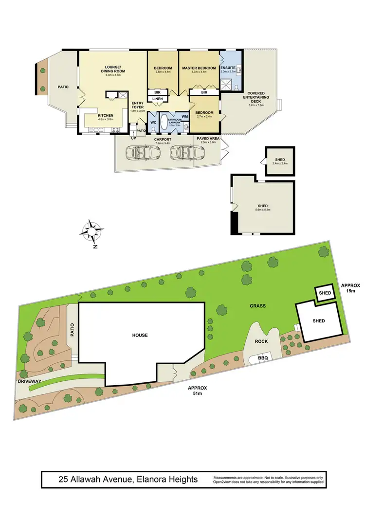 Floorplan of Homely house listing, 25 Allawah Avenue, Elanora Heights NSW 2101