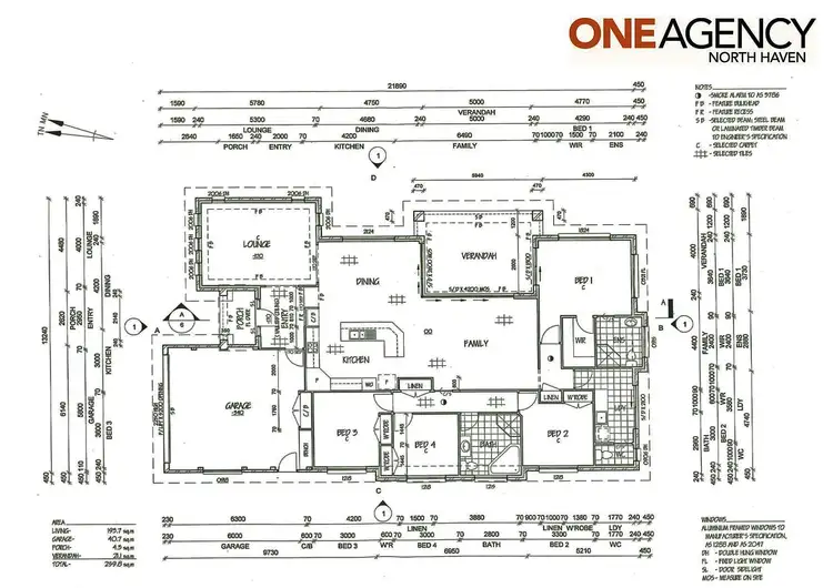 Floorplan of Homely house listing, 105 Flinders Drive, Laurieton NSW 2443
