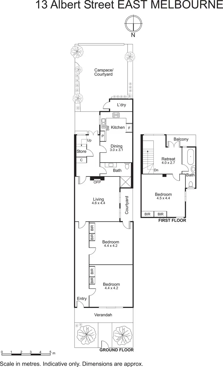 Floorplan of Homely house listing, 13 Albert Street, East Melbourne VIC 3002