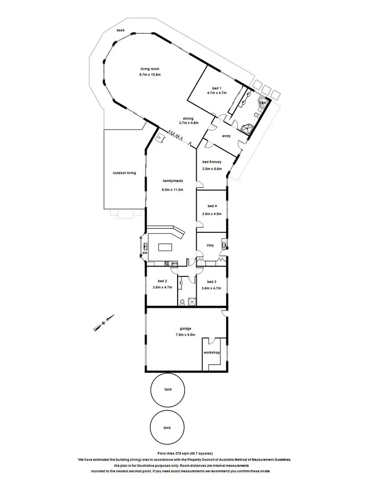 Floorplan of Homely house listing, 40 McConachys Road, Three Bridges VIC 3797