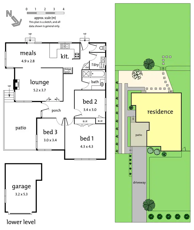 Floorplan of Homely house listing, 34 Parker Street, Templestowe Lower VIC 3107