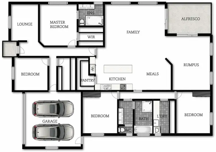 Floorplan of Homely house listing, 8 Doris Turner Street, Forde ACT 2914