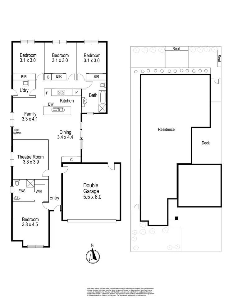 Floorplan of Homely house listing, 15 Navigate Road, Doreen VIC 3754