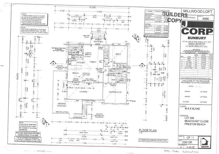 Floorplan of Homely house listing, 10 Beachcast Close, Preston Beach WA 6215