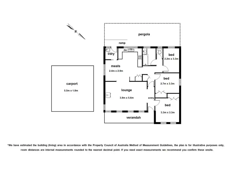 Floorplan of Homely house listing, 6 Mathers Avenue, Launching Place VIC 3139