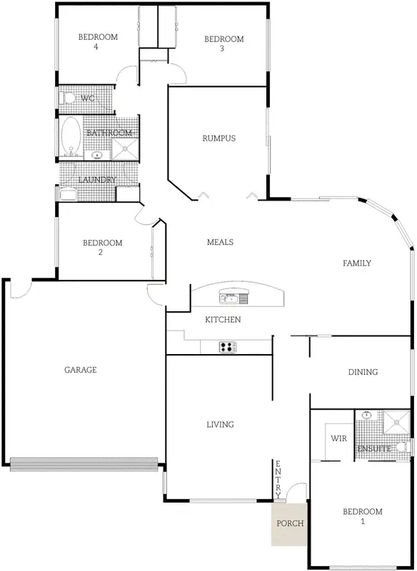 Floorplan of Homely house listing, Address available on request