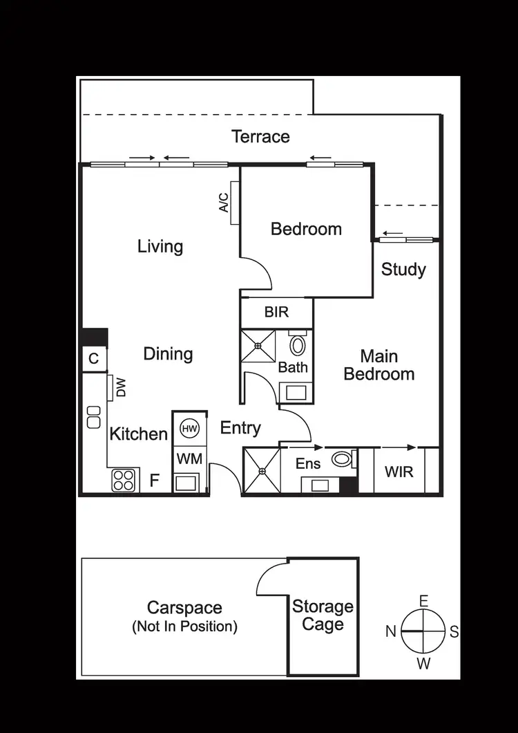 Floorplan of Homely apartment listing, 101/41 Murrumbeena Road, Murrumbeena VIC 3163