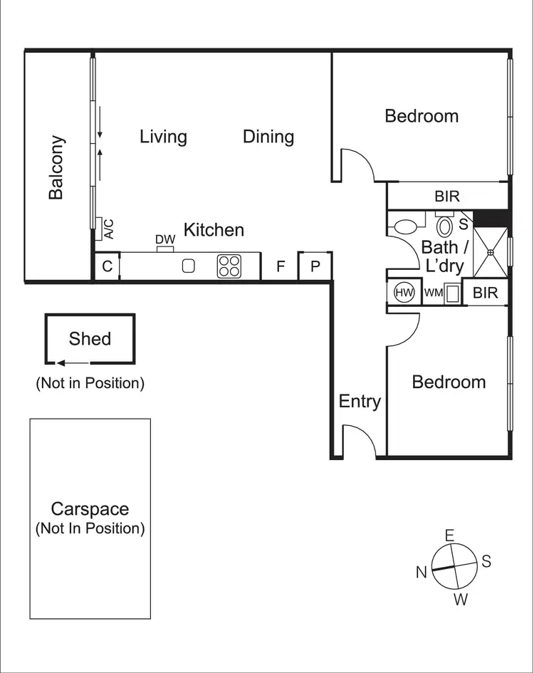Floorplan of Homely apartment listing, 4/370 Orrong Road, Caulfield North VIC 3161