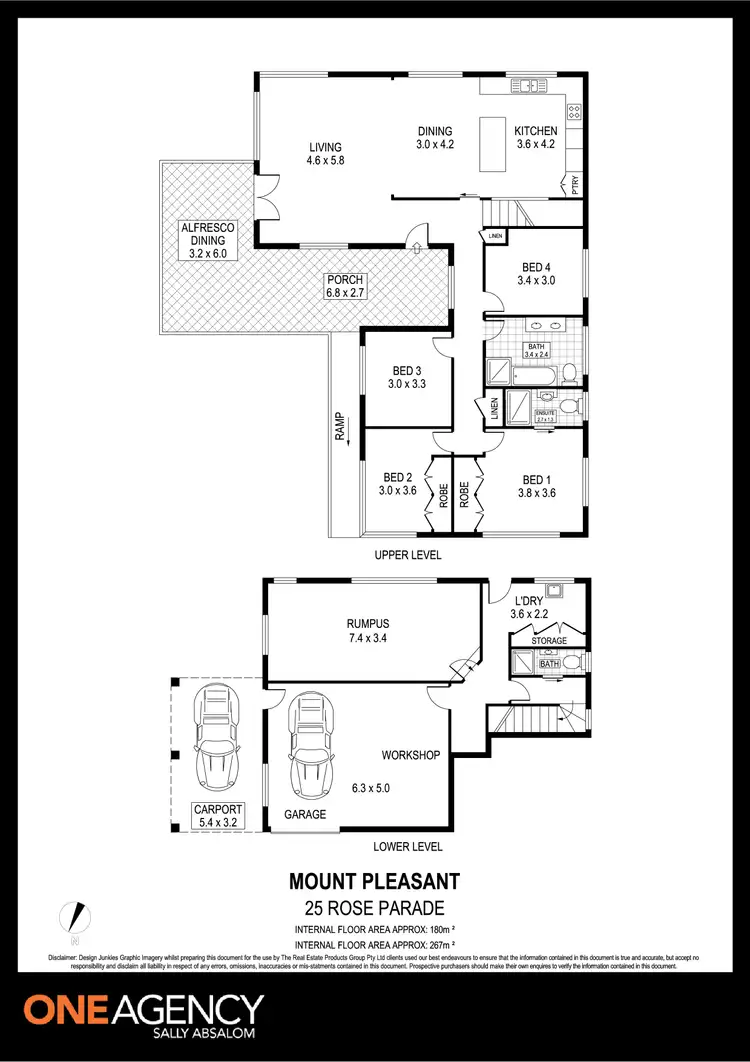 Floorplan of Homely house listing, 25 Rose Parade, Mount Pleasant NSW 2519
