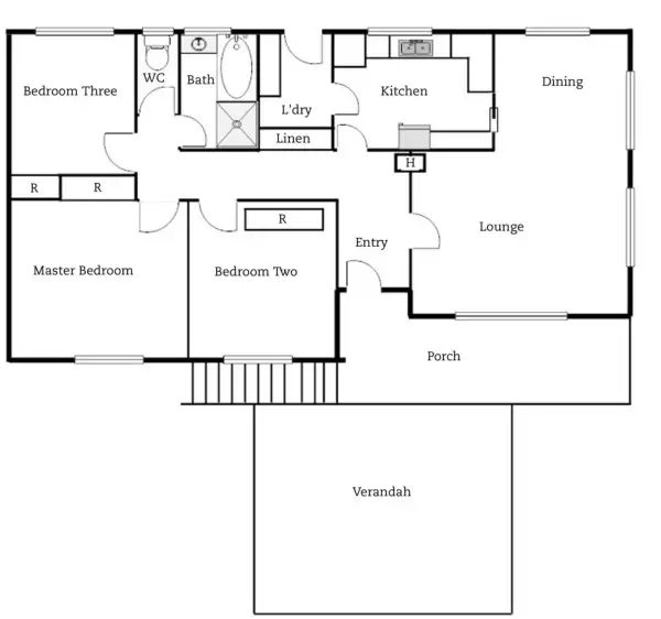 Floorplan of Homely house listing, 64 Bendigo Street, Fisher ACT 2611