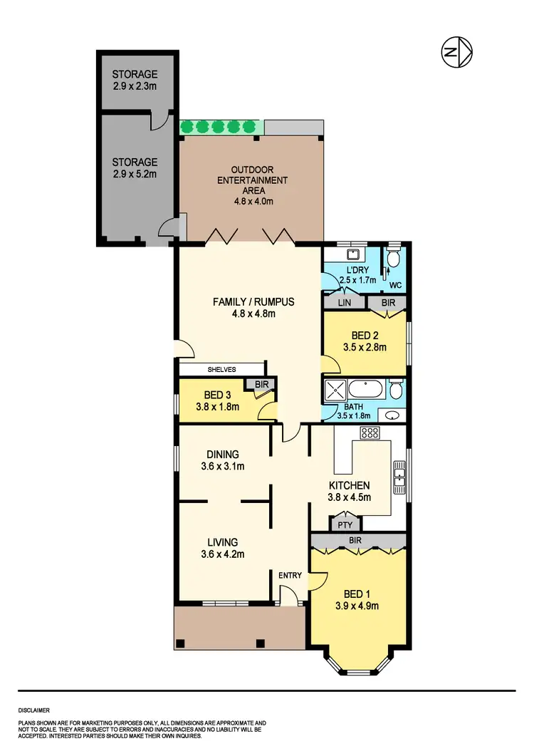 Floorplan of Homely house listing, 1008A Talbot Street South, Redan VIC 3350