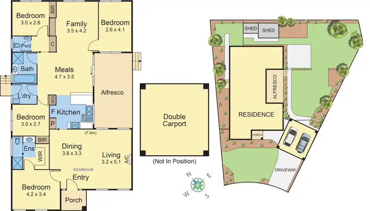 Floorplan of Homely house listing, 6 Phillipdale Court, Ferntree Gully VIC 3156
