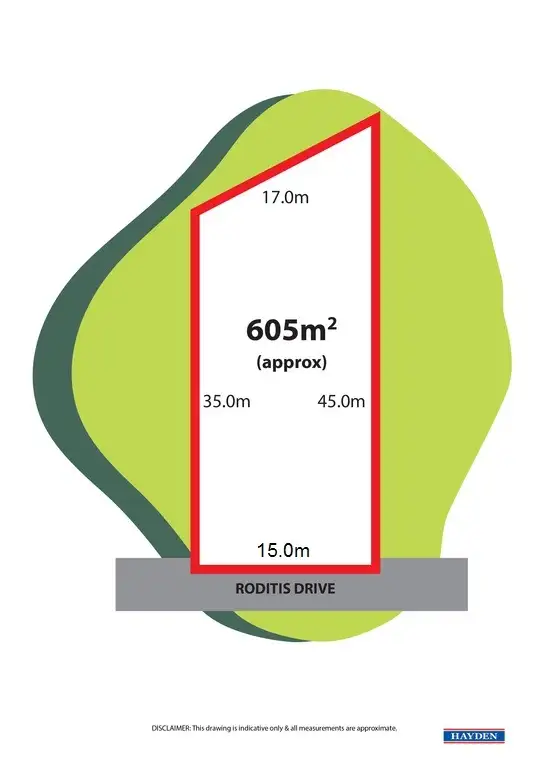 Floorplan of Homely land listing, 12 Roditis Drive, Ocean Grove VIC 3226