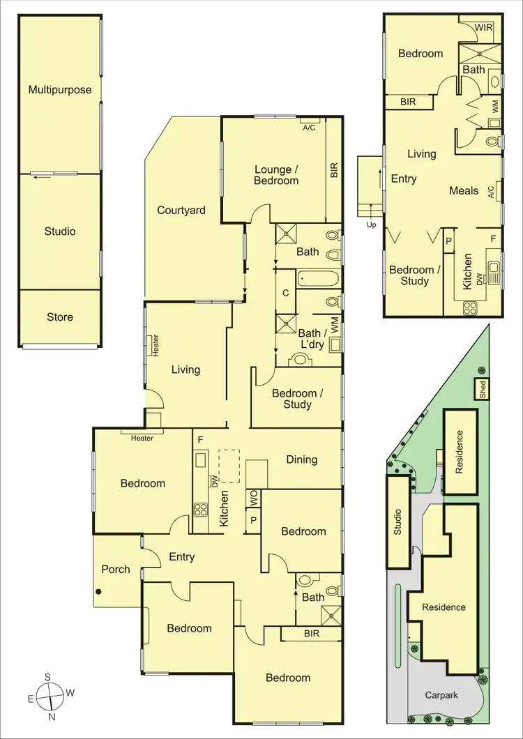 Floorplan of Homely house listing, 10 Patterson Road, Bentleigh VIC 3204