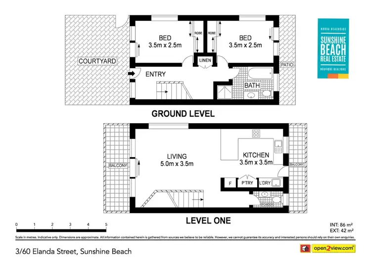 Floorplan of Homely apartment listing, 3/60 Elanda Street, Sunshine Beach QLD 4567