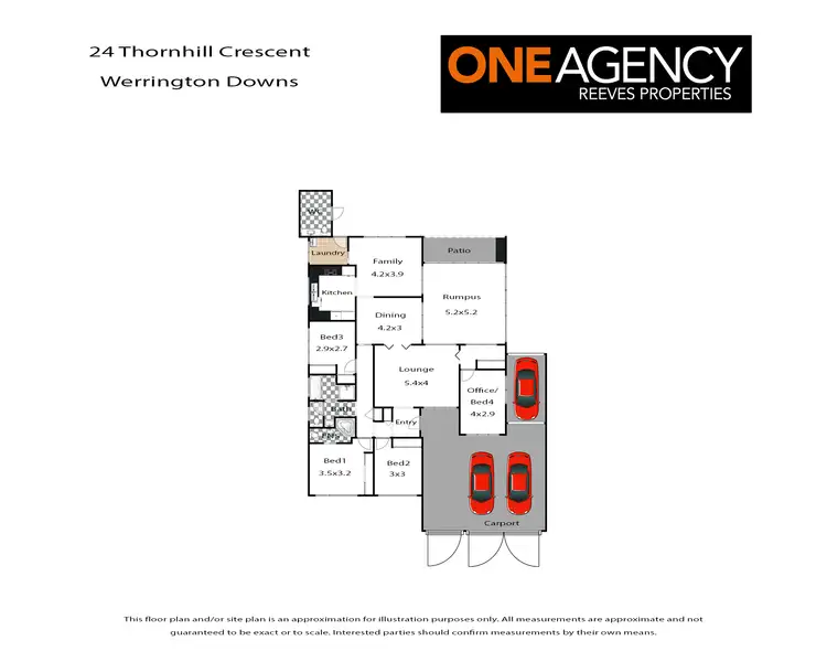 Floorplan of Homely house listing, 24 Thornhill Crescent, Werrington Downs NSW 2747