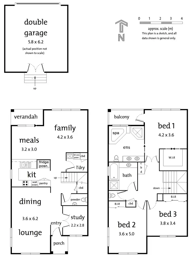 Floorplan of Homely unit listing, 23 Cottinglea, Ringwood North VIC 3134
