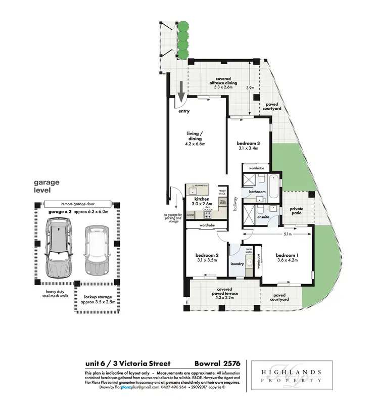 Floorplan of Homely apartment listing, 6/3 Victoria Street, Bowral NSW 2576