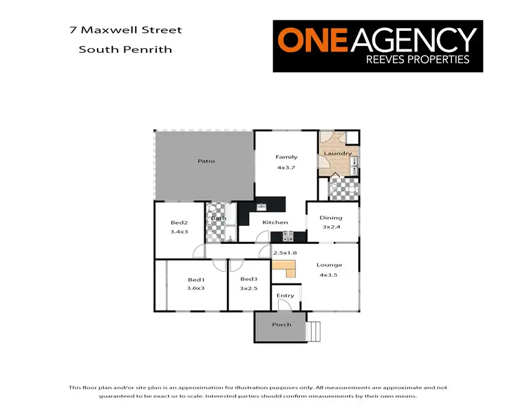 Floorplan of Homely house listing, 7 Maxwell Street, South Penrith NSW 2750