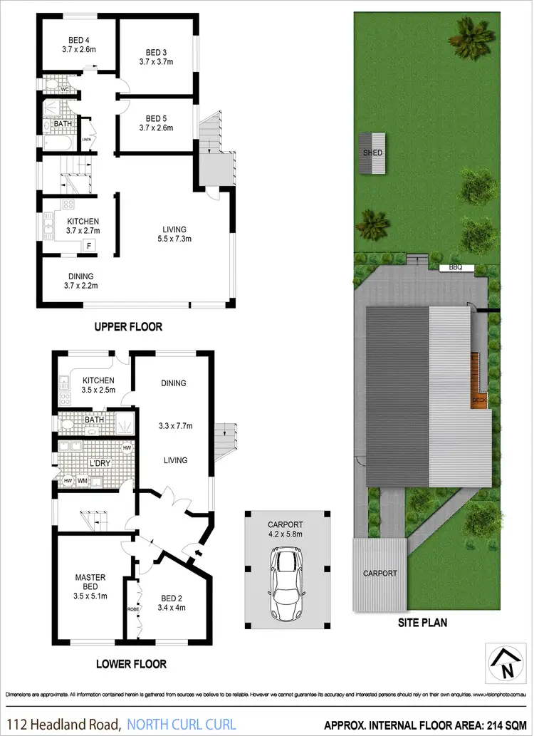 Floorplan of Homely house listing, 112 Headland Road, North Curl Curl NSW 2099