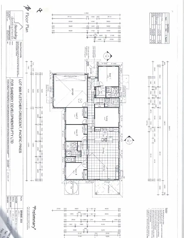 Floorplan of Homely house listing, 18 Fletcher Crescent, Pacific Pines QLD 4211