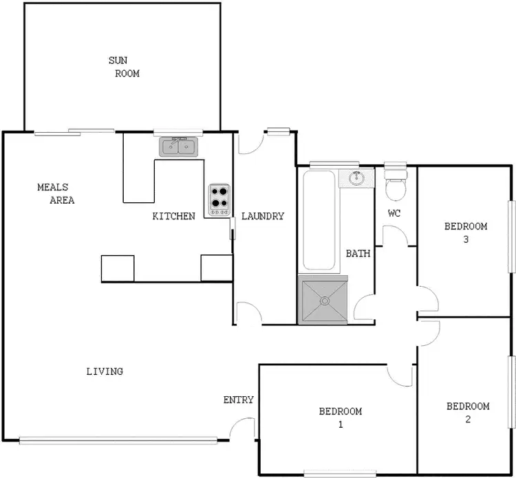 Floorplan of Homely house listing, 54 Castley Circuit, Kambah ACT 2902