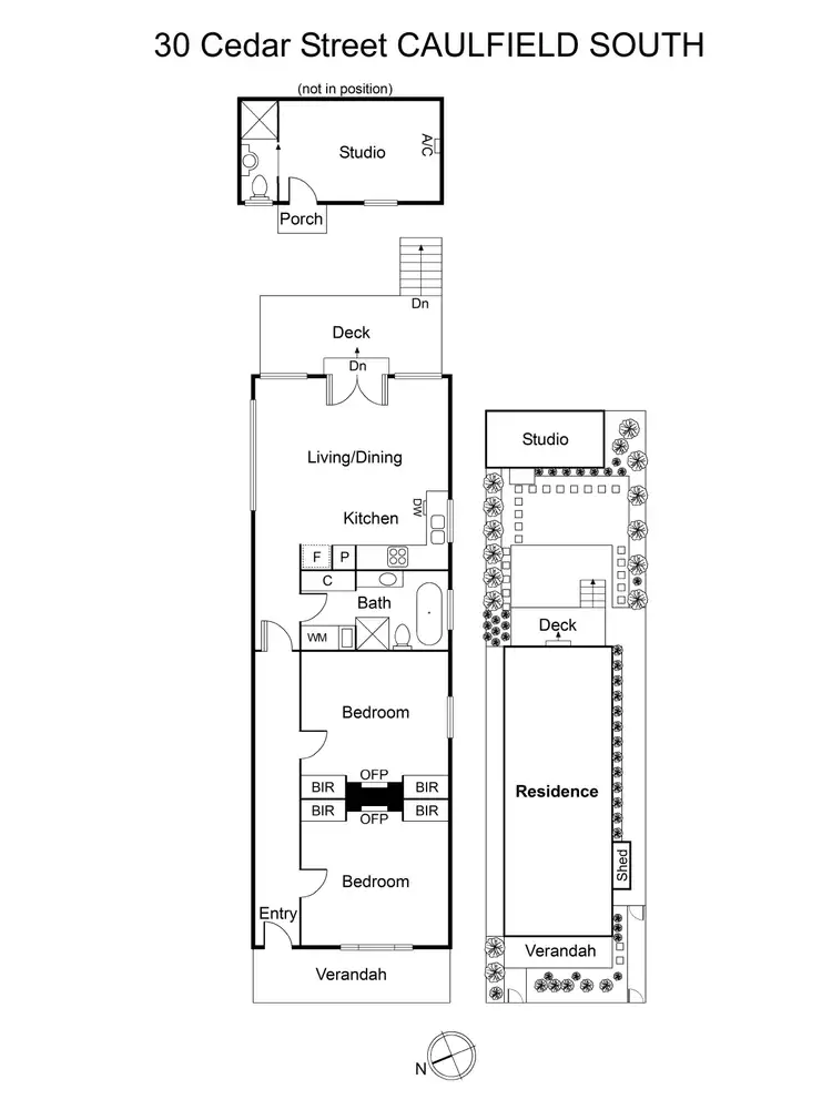 Floorplan of Homely house listing, 30 Cedar Street, Caulfield South VIC 3162