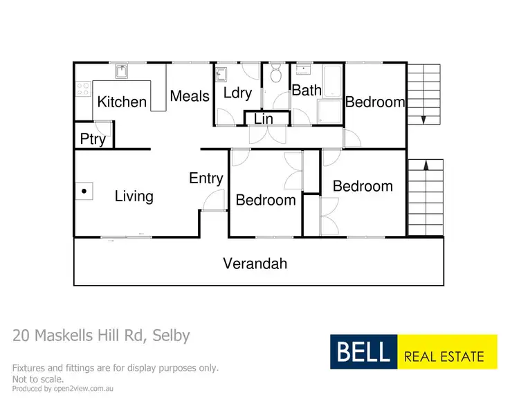 Floorplan of Homely house listing, 20 Maskells Hill Road, Selby VIC 3159