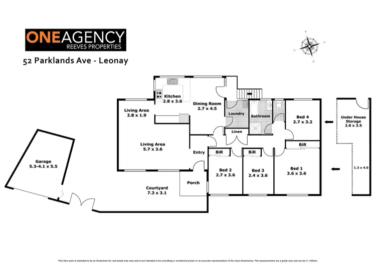 Floorplan of Homely house listing, 52 Parklands Avenue, Leonay NSW 2750
