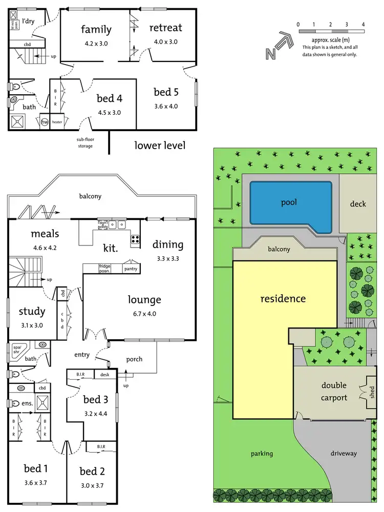 Floorplan of Homely house listing, 109 High Street, Doncaster VIC 3108