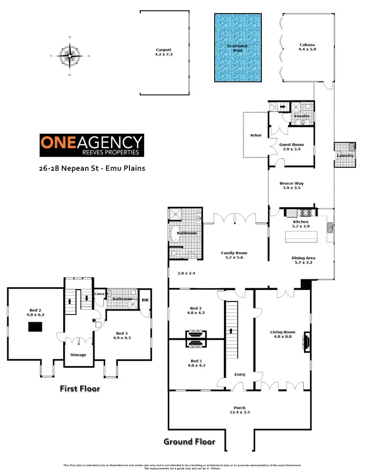 Floorplan of Homely house listing, 26-28 Nepean Street, Emu Plains NSW 2750