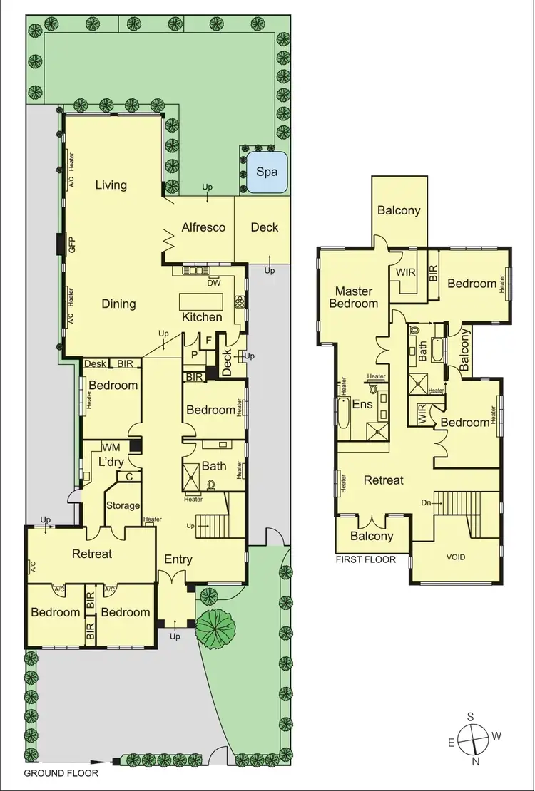 Floorplan of Homely house listing, 1 Olinda Street, Caulfield South VIC 3162