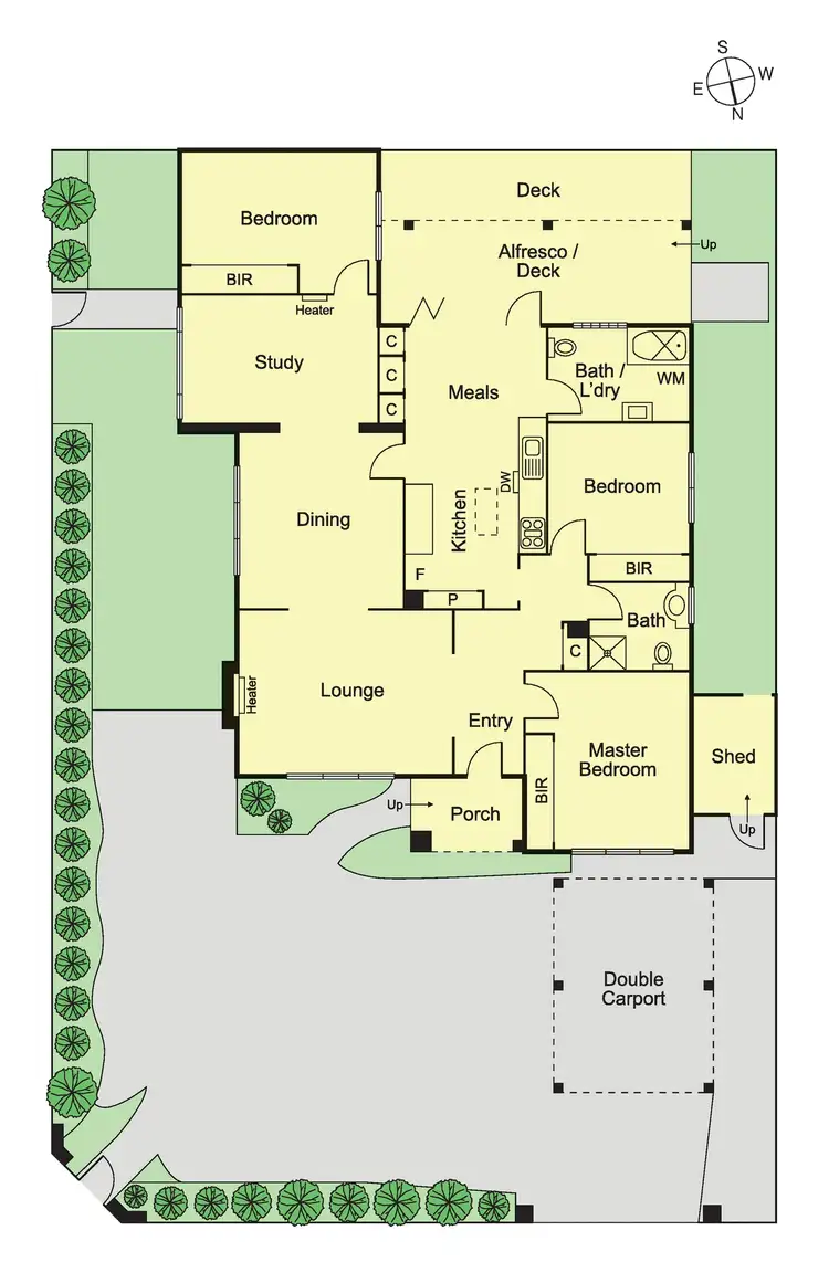 Floorplan of Homely house listing, 306 McKinnon Road, Mckinnon VIC 3204