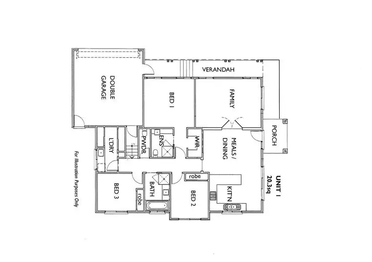 Floorplan of Homely house listing, 1A Banks Smith Drive, Gembrook VIC 3783