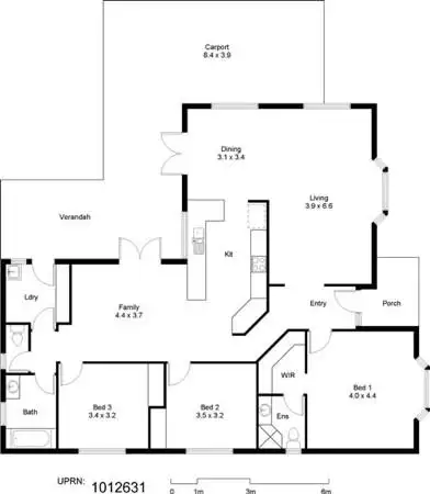 Floorplan of Homely house listing, 13 Edgecumbe Court, Gray NT 830