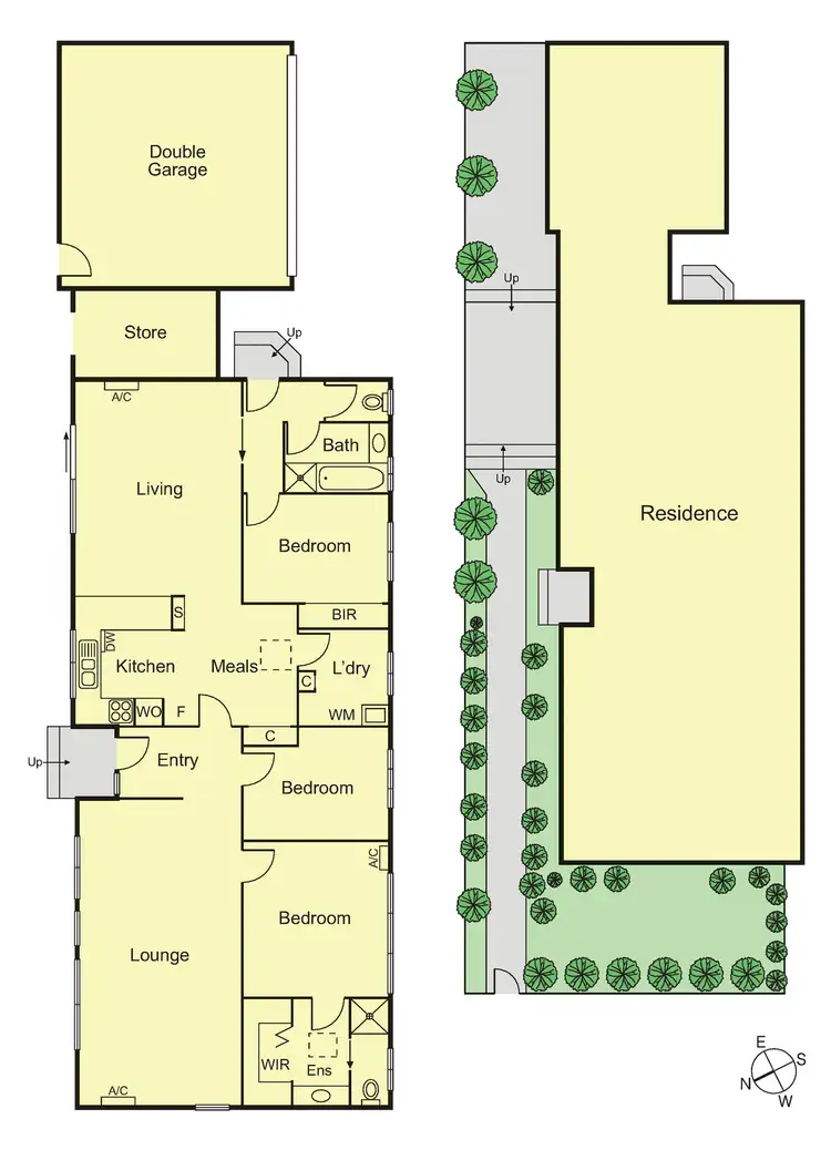 Floorplan of Homely unit listing, 1/13 Milton Street, Carnegie VIC 3163