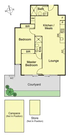 Floorplan of Homely apartment listing, 4/14-16 Maroona Road, Carnegie VIC 3163