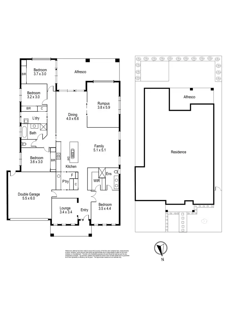 Floorplan of Homely house listing, 3 Marlowe Grange, Mernda VIC 3754