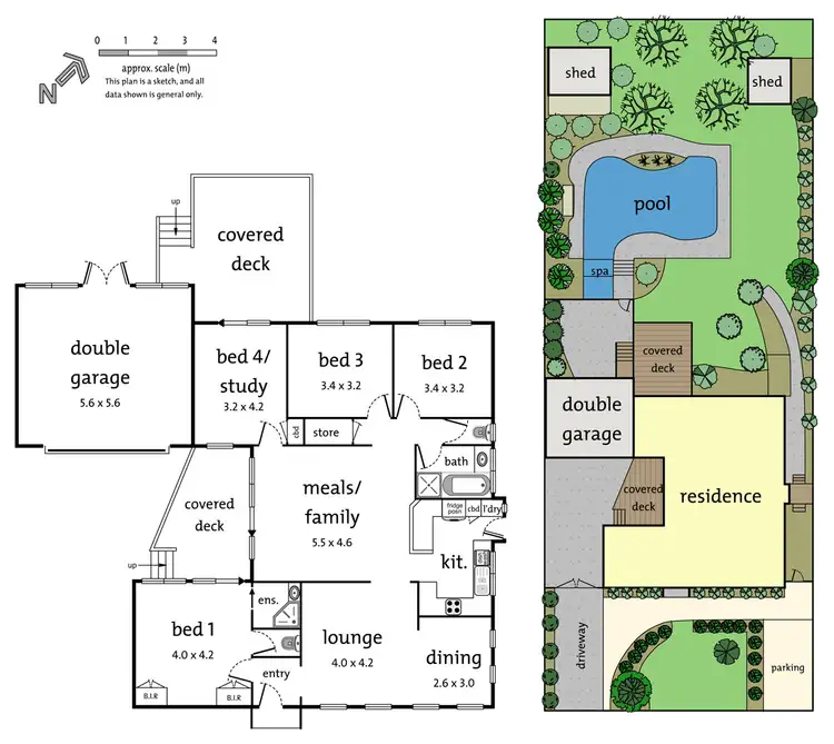 Floorplan of Homely house listing, 119 Cherylnne Crescent, Kilsyth VIC 3137