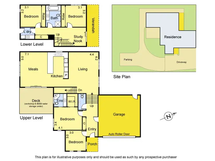 Floorplan of Homely house listing, 3/113 Greenhill Road, Greensborough VIC 3088